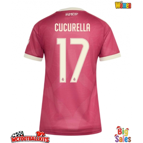 Real Madrid Marc Cucurella #17 Replica Third Stadium Shirt for Women 2026-27 Short Sleeve